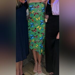 Mirae Paris strapless Butterfly Dress